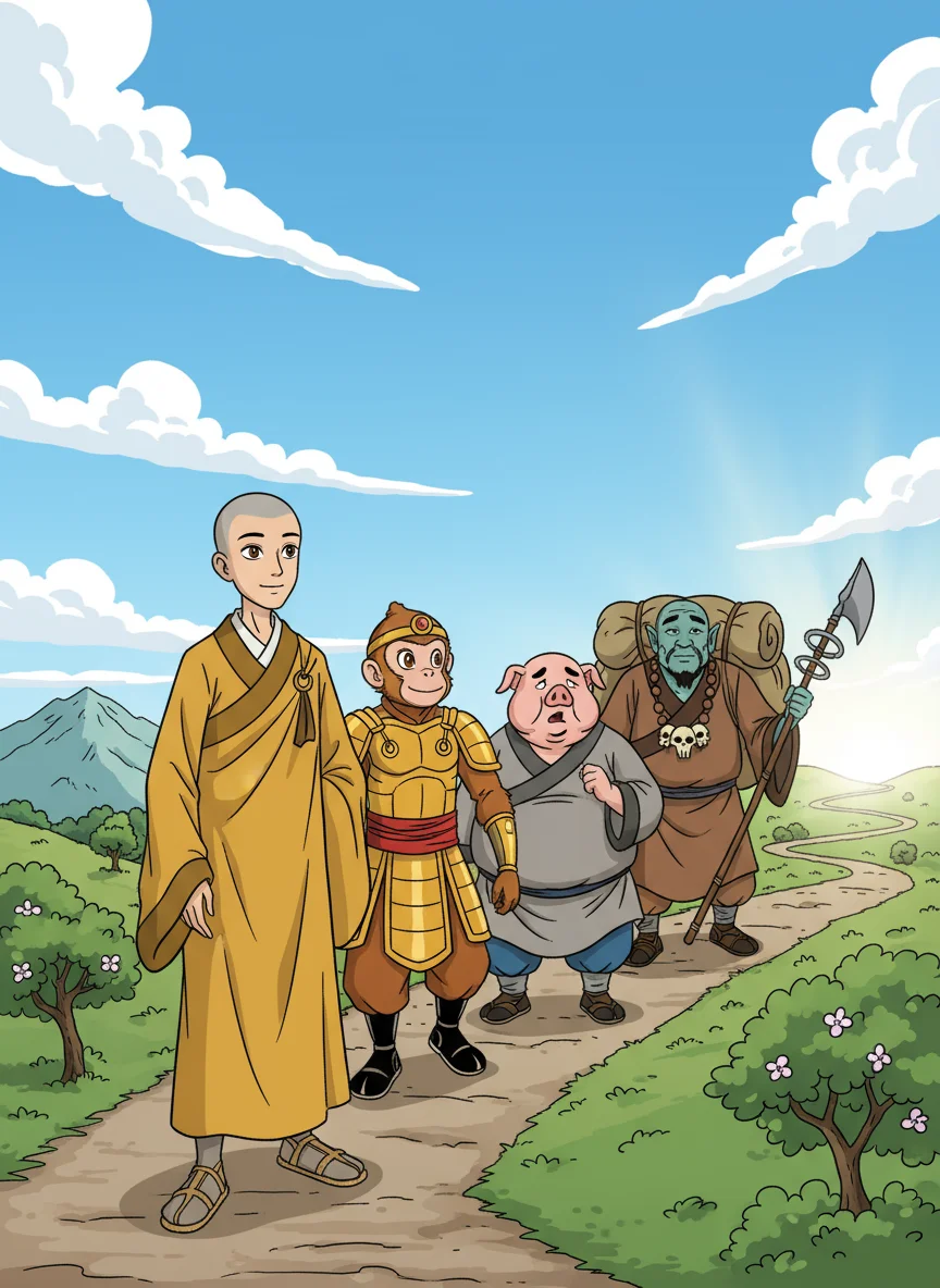 Illustration for: 西天在望