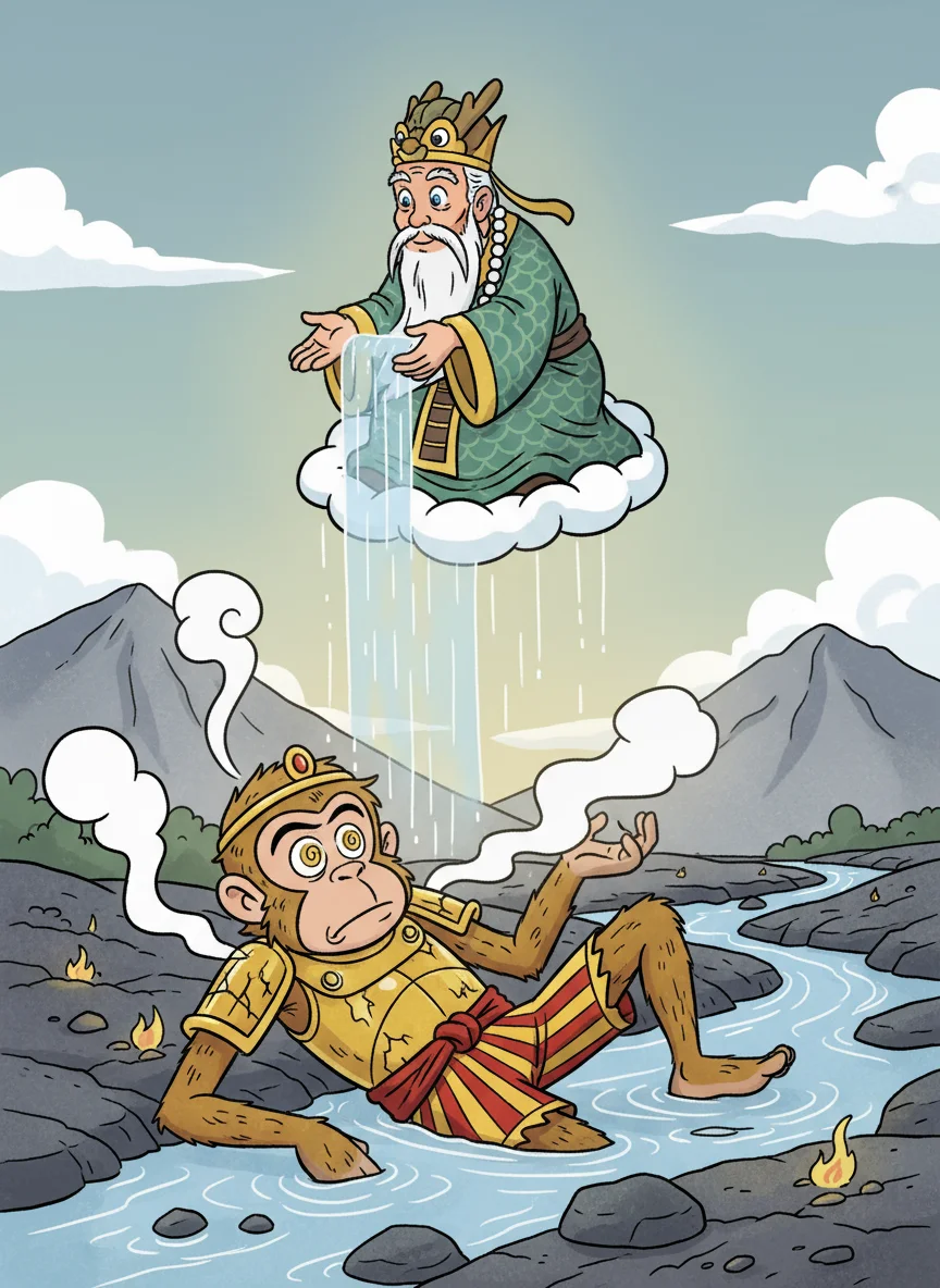 Illustration for: 龙王相救