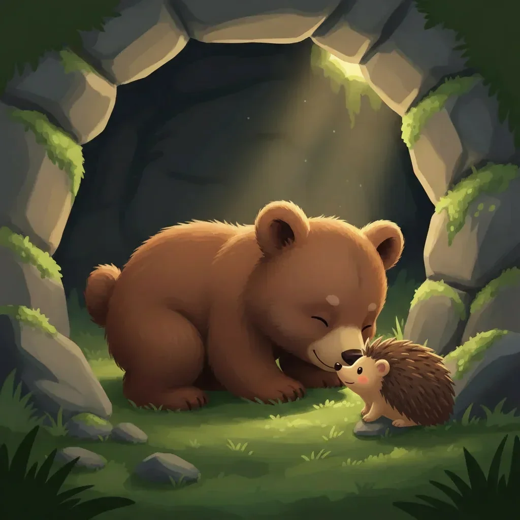 Illustration for: Little Bear's Cozy Den