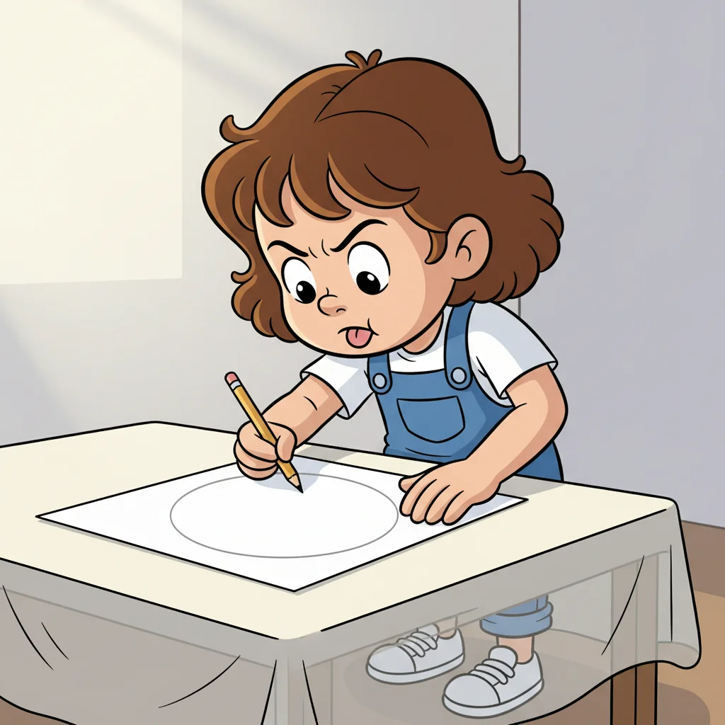 Illustration for: Step 1: Draw the Head