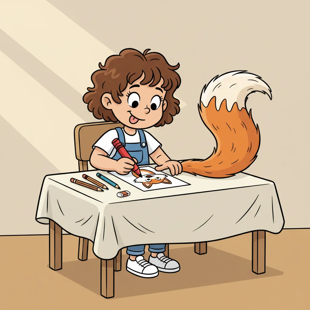 Illustration for: Step 5: Add the Fluffy Tail