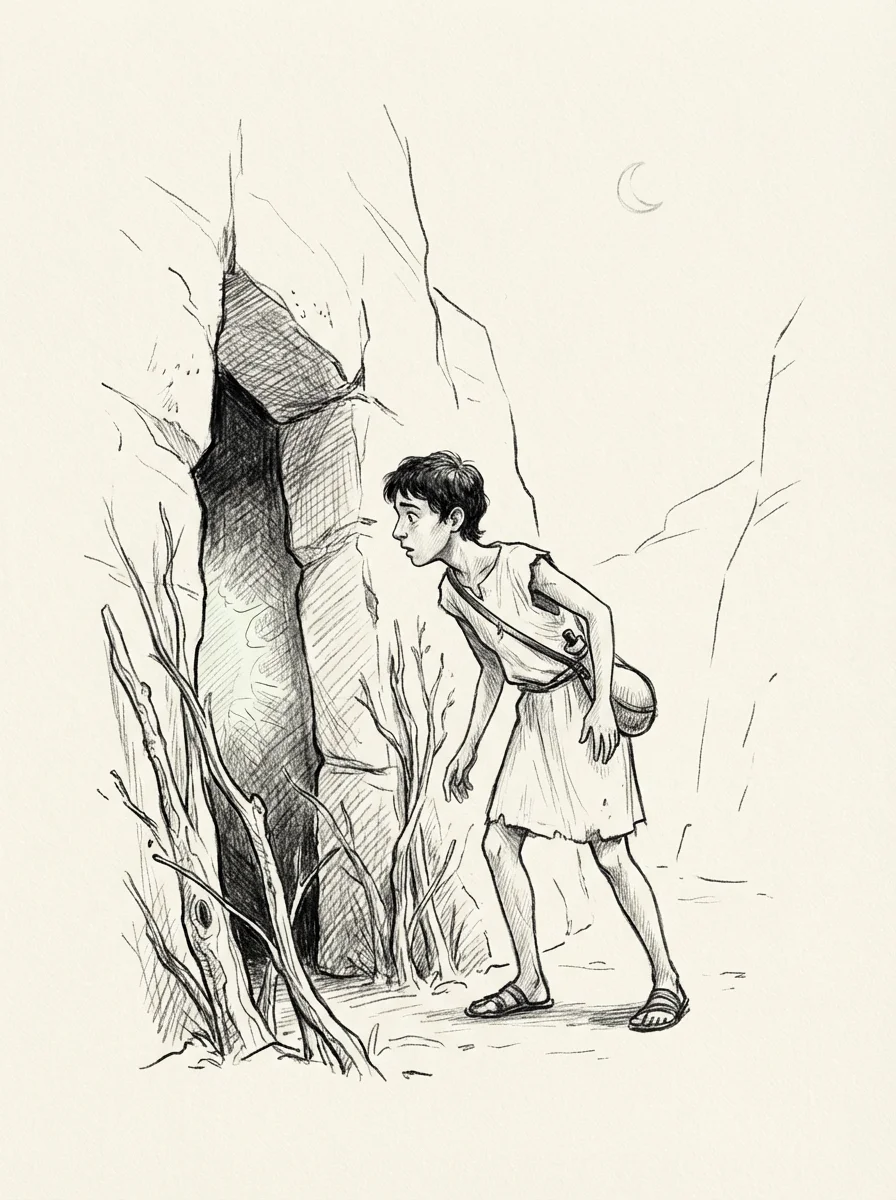 Illustration for: The Hidden Canyon