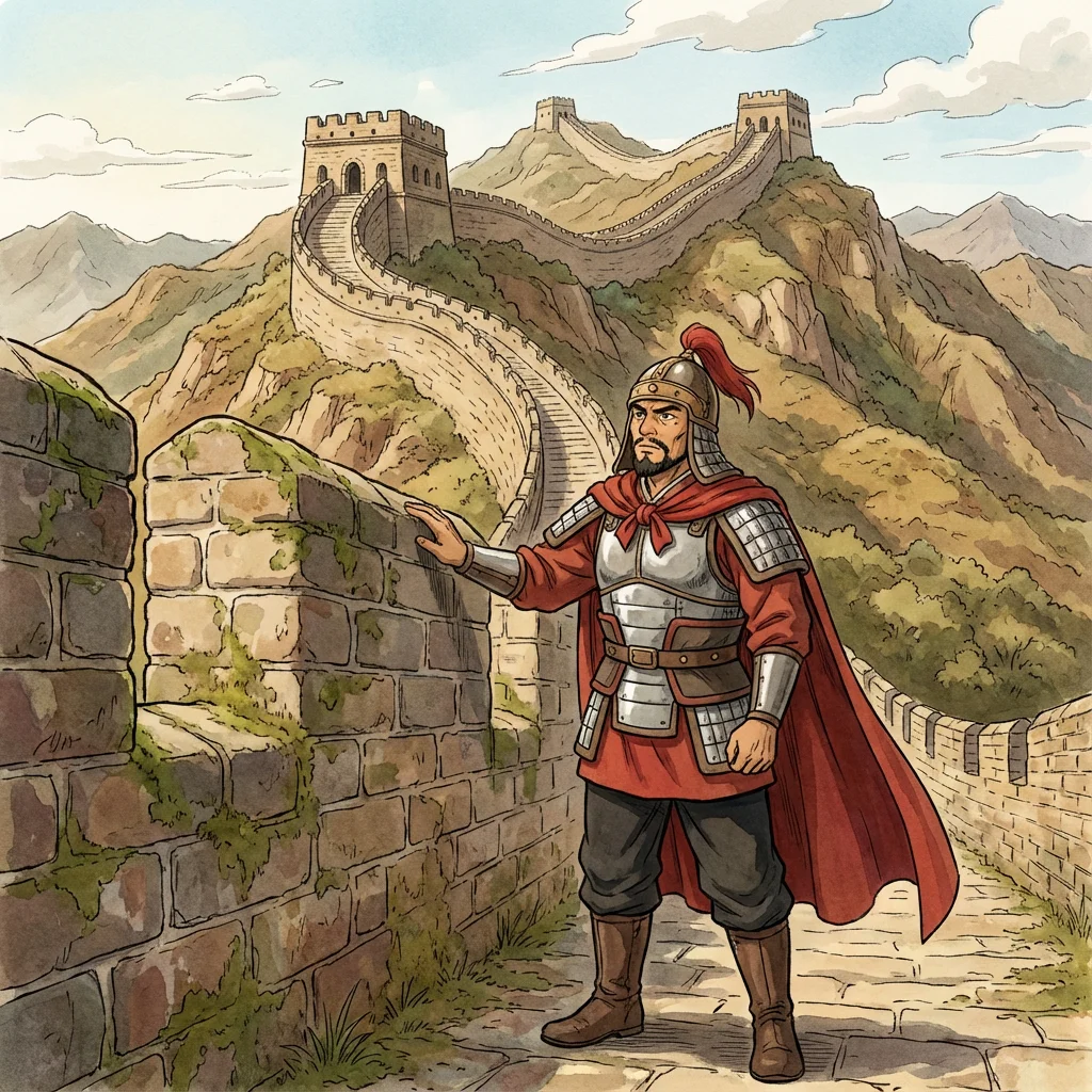 Illustration for: 昔日长城战