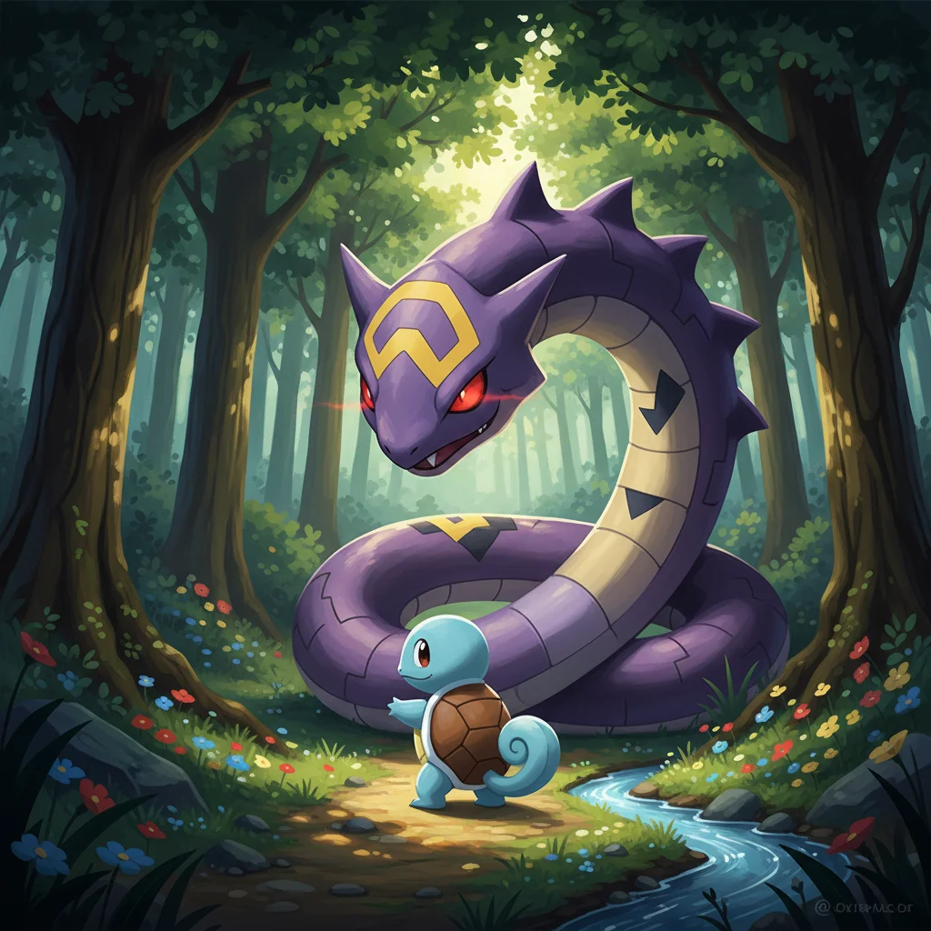 Illustration for: 狡猾的阿柏蛇