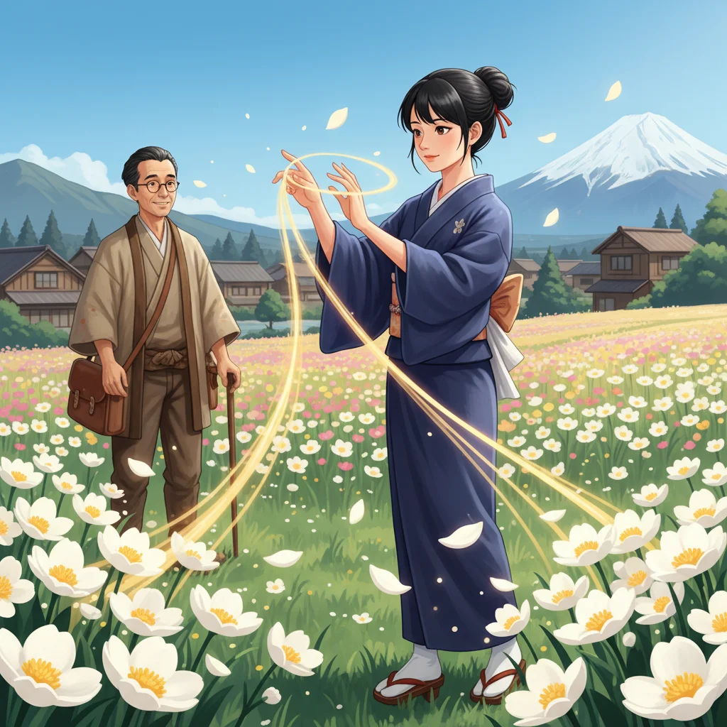 Illustration for: The Weaver's Miracle