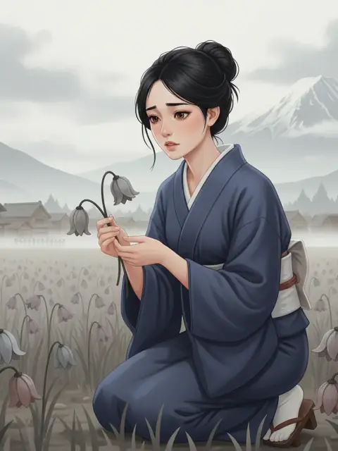 The Weaver of Whispers and the Silent Bloom kids picture book cover