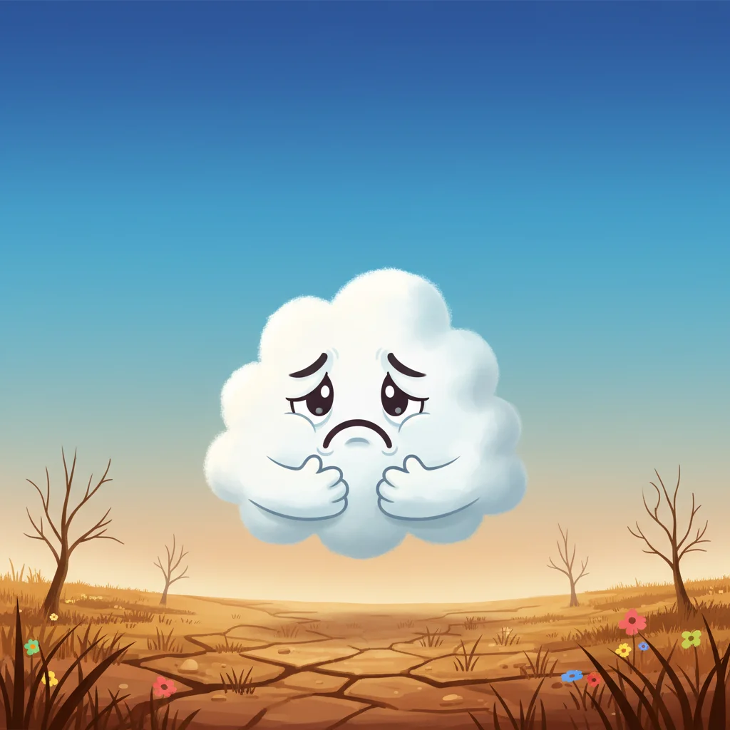 Illustration for: Sadness in the Sky