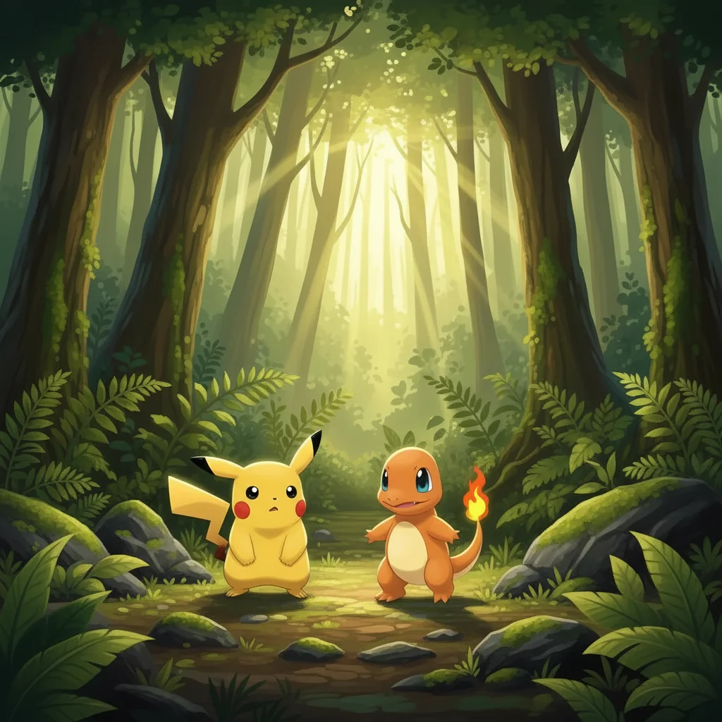 Illustration for: 步入森林