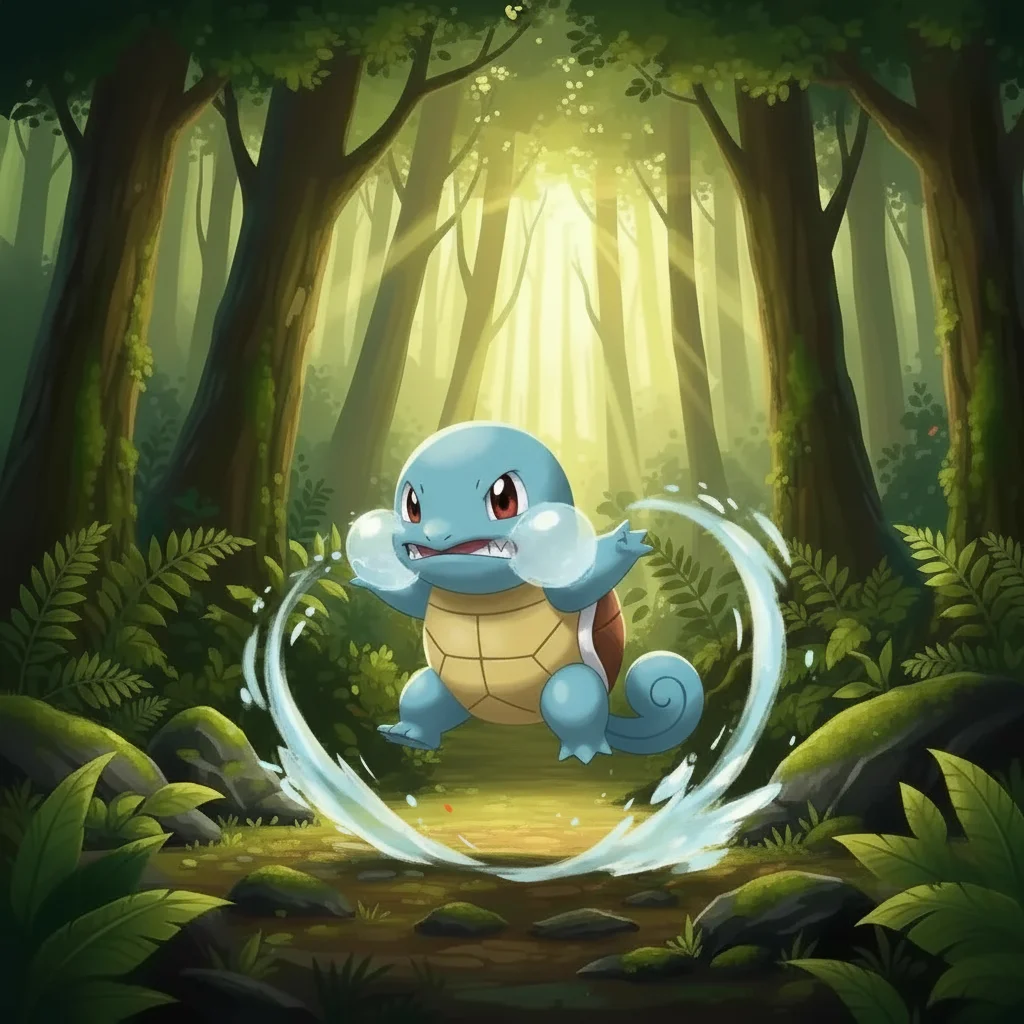 Illustration for: 杰尼龟挺身而出