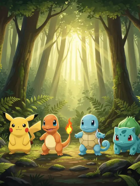 宝可梦森林奇遇战 kids picture book cover