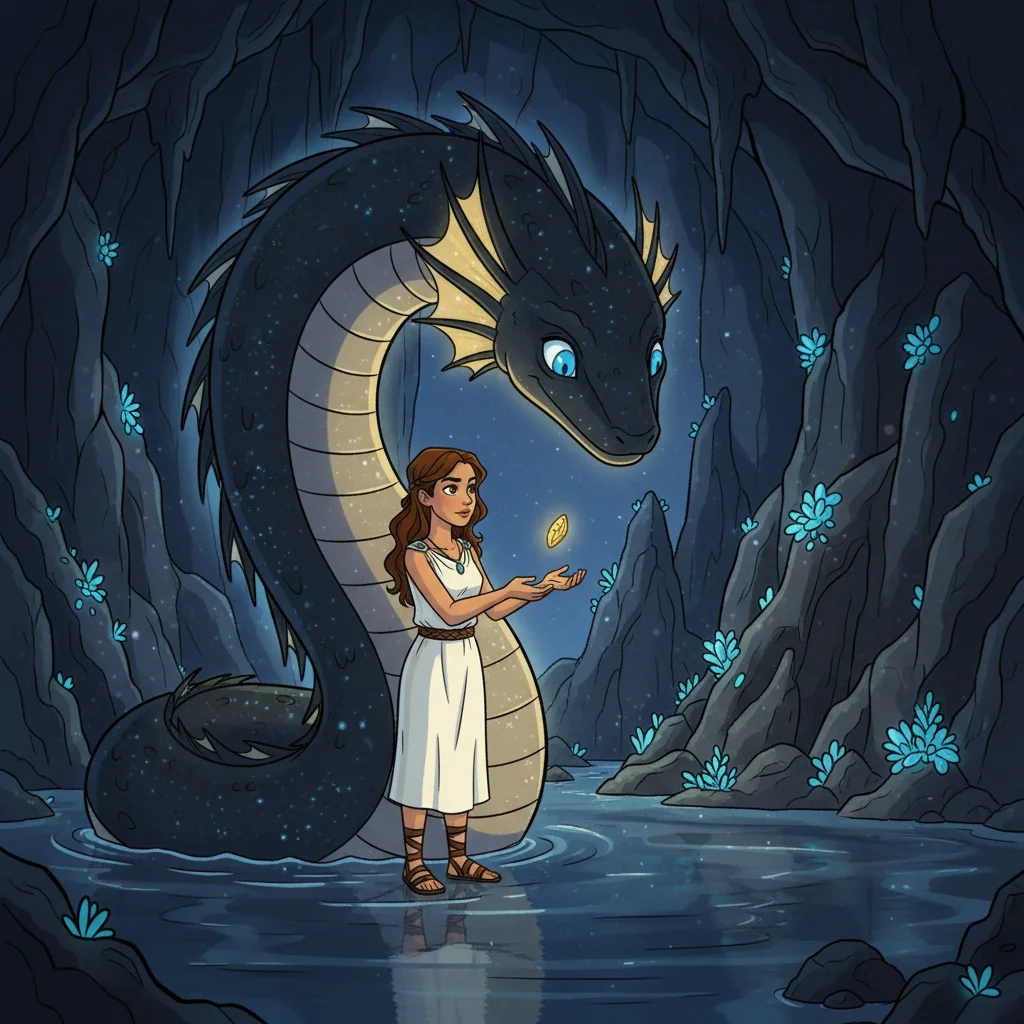 Illustration for: The Guardian of the Deep