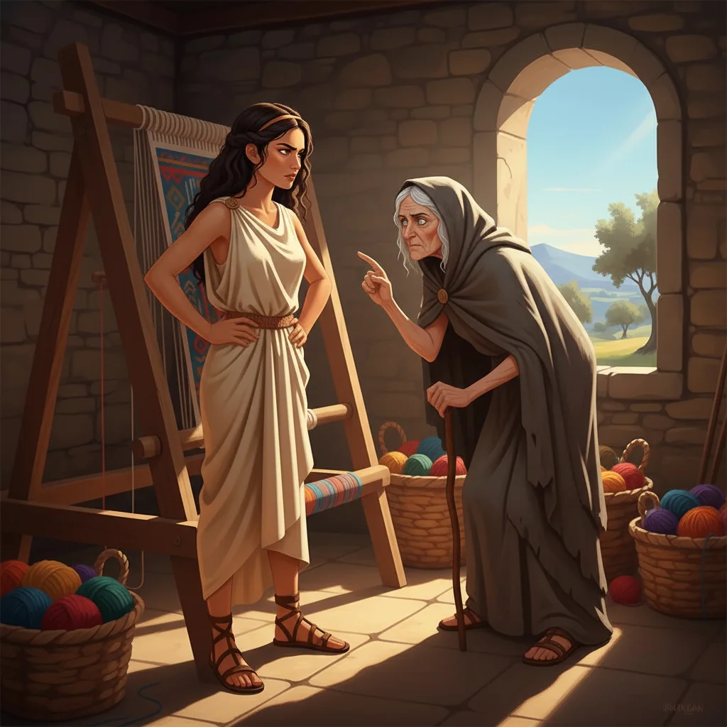 Illustration for: A Mysterious Visitor