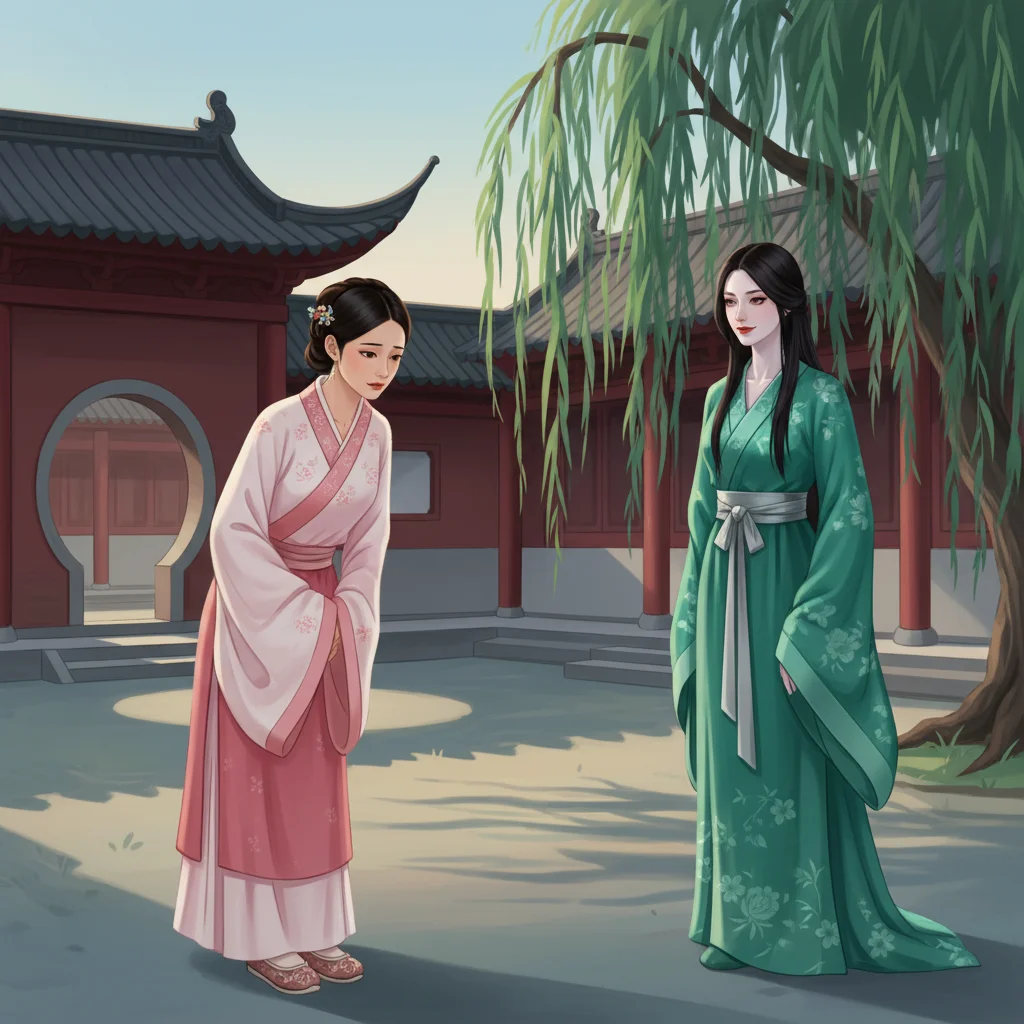 Illustration for: 妻子的担忧