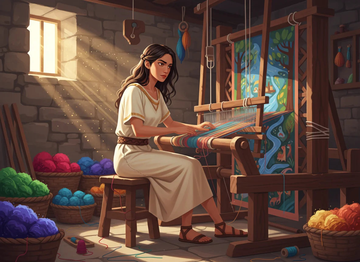 Illustration for: The Master Weaver