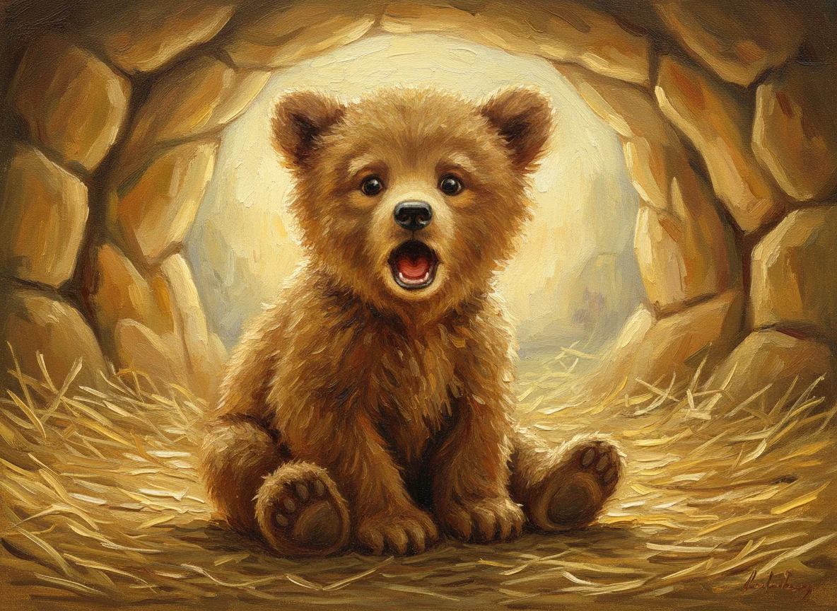 The Little Bear Who Lost His Roar kids picture book cover