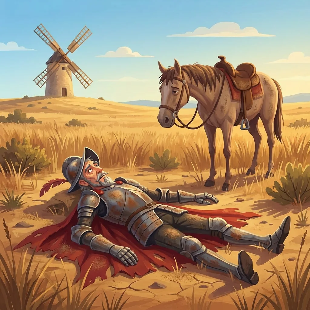 Illustration for: Maltratado en el suelo