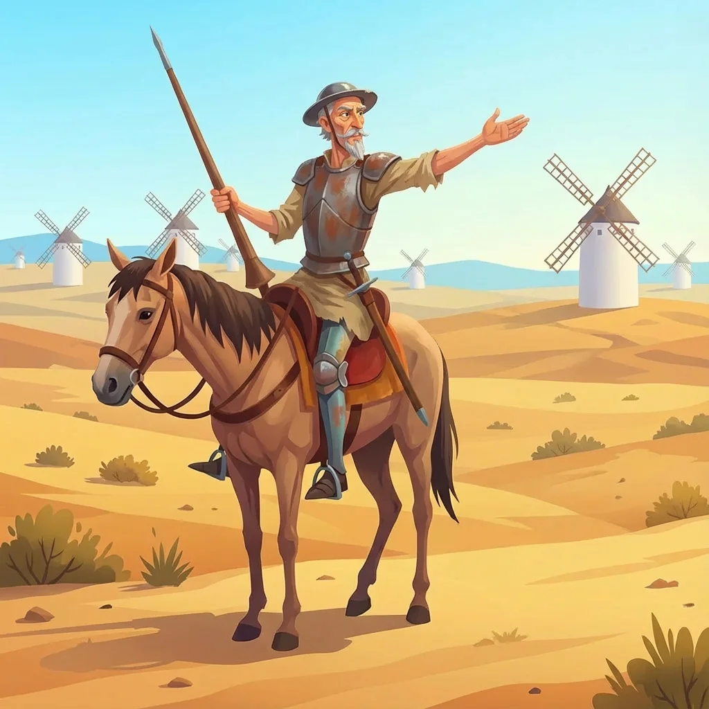 Illustration for: La visión del caballero