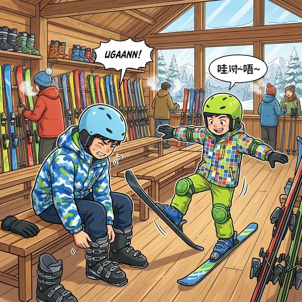 Illustration for: 笨重的装备挑战