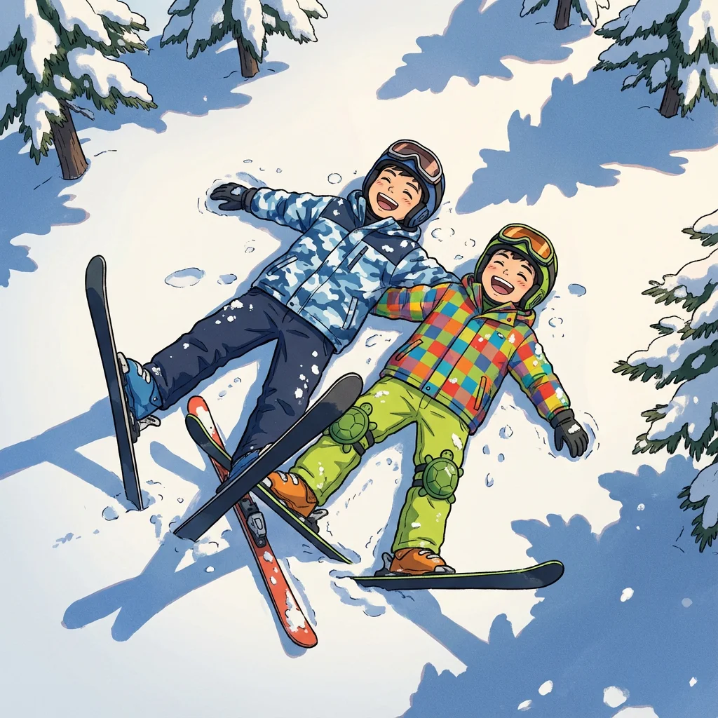 Illustration for: 共同进退