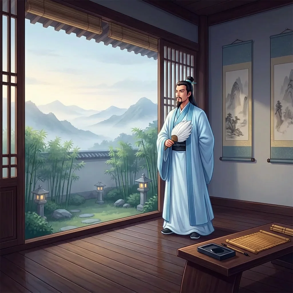 Illustration for: 淡泊与明志