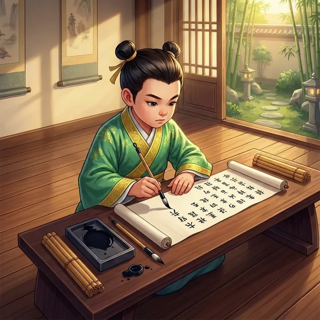 Illustration for: 广才与志向