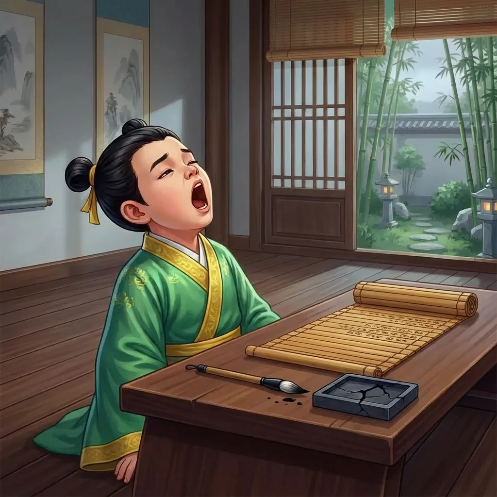 Illustration for: 戒骄戒躁（其一）