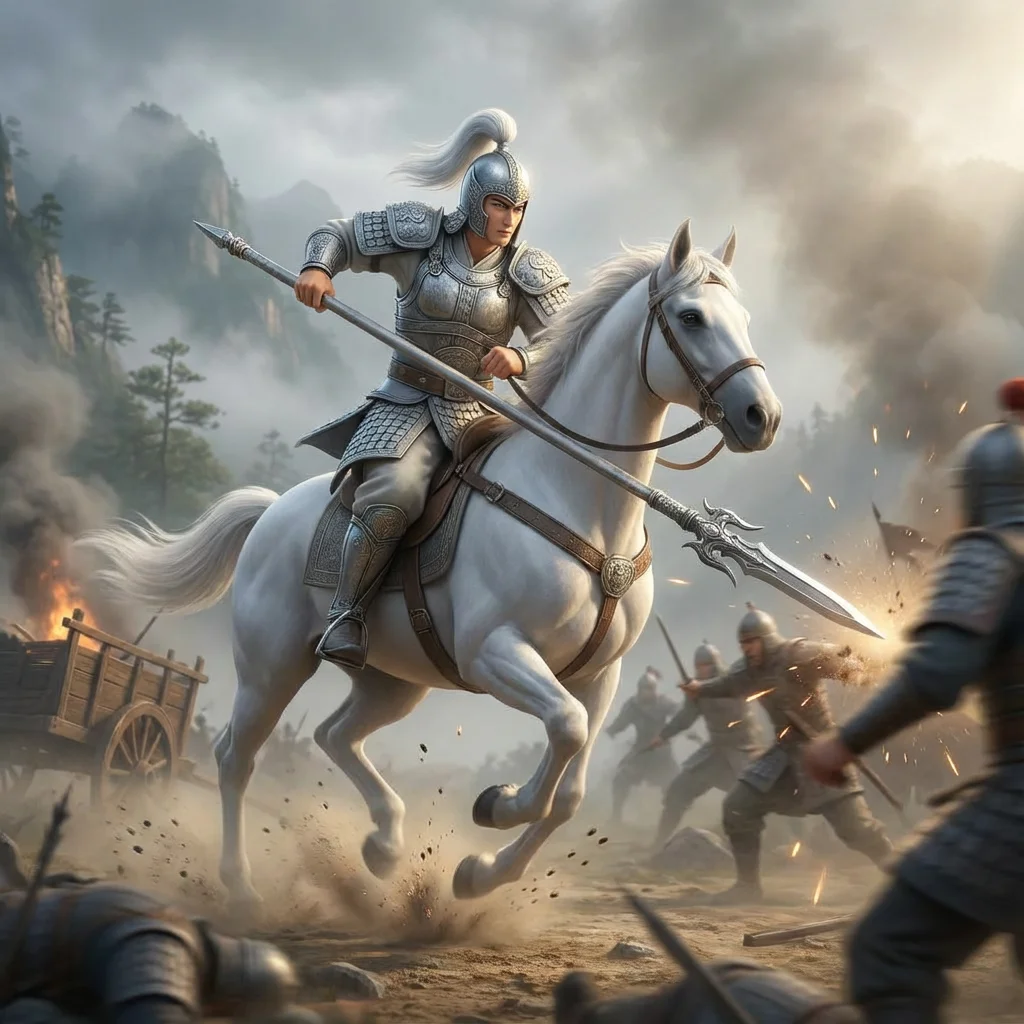 Illustration for: 单骑闯阵