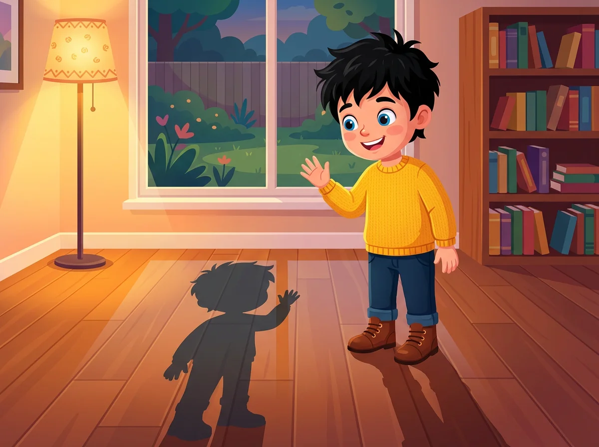 The Shadow's Long Journey Home kids picture book cover