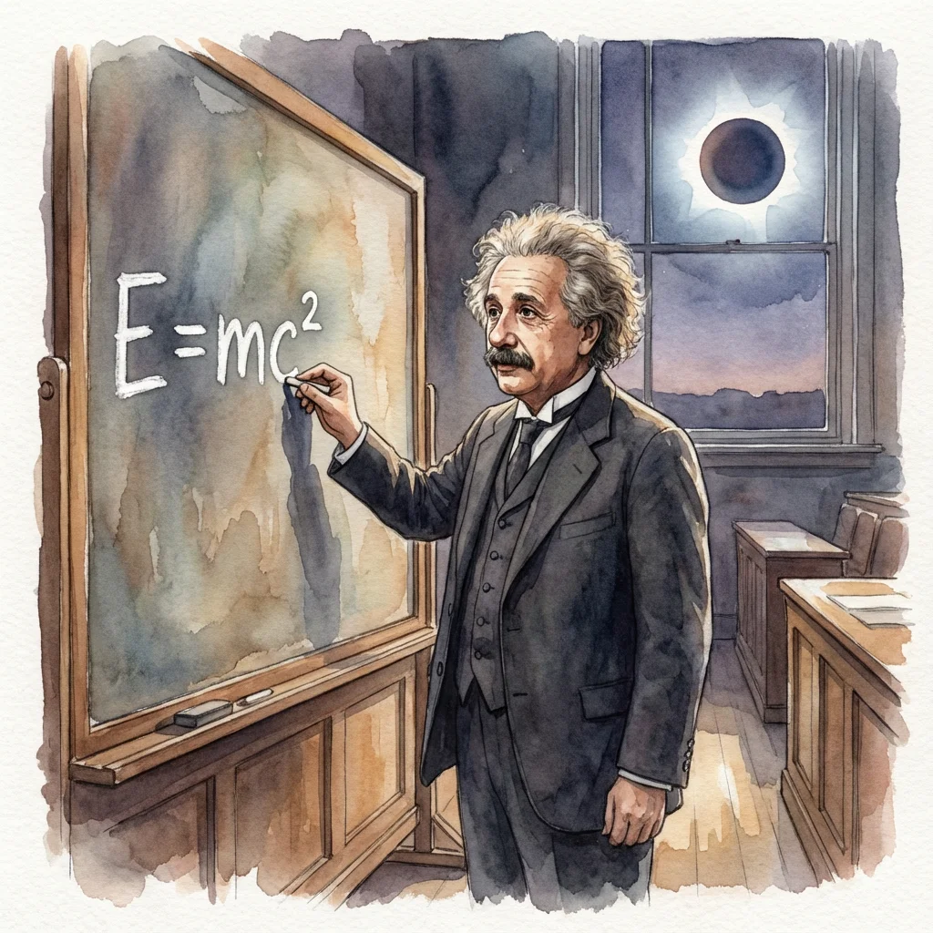 Illustration for: 改变世界的方程