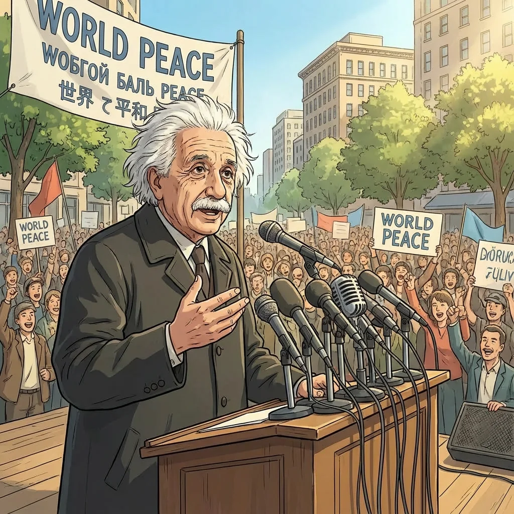 Illustration for: 为了和平而呼吁