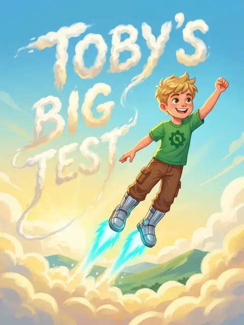 Toby's Big Test11 kids picture book cover