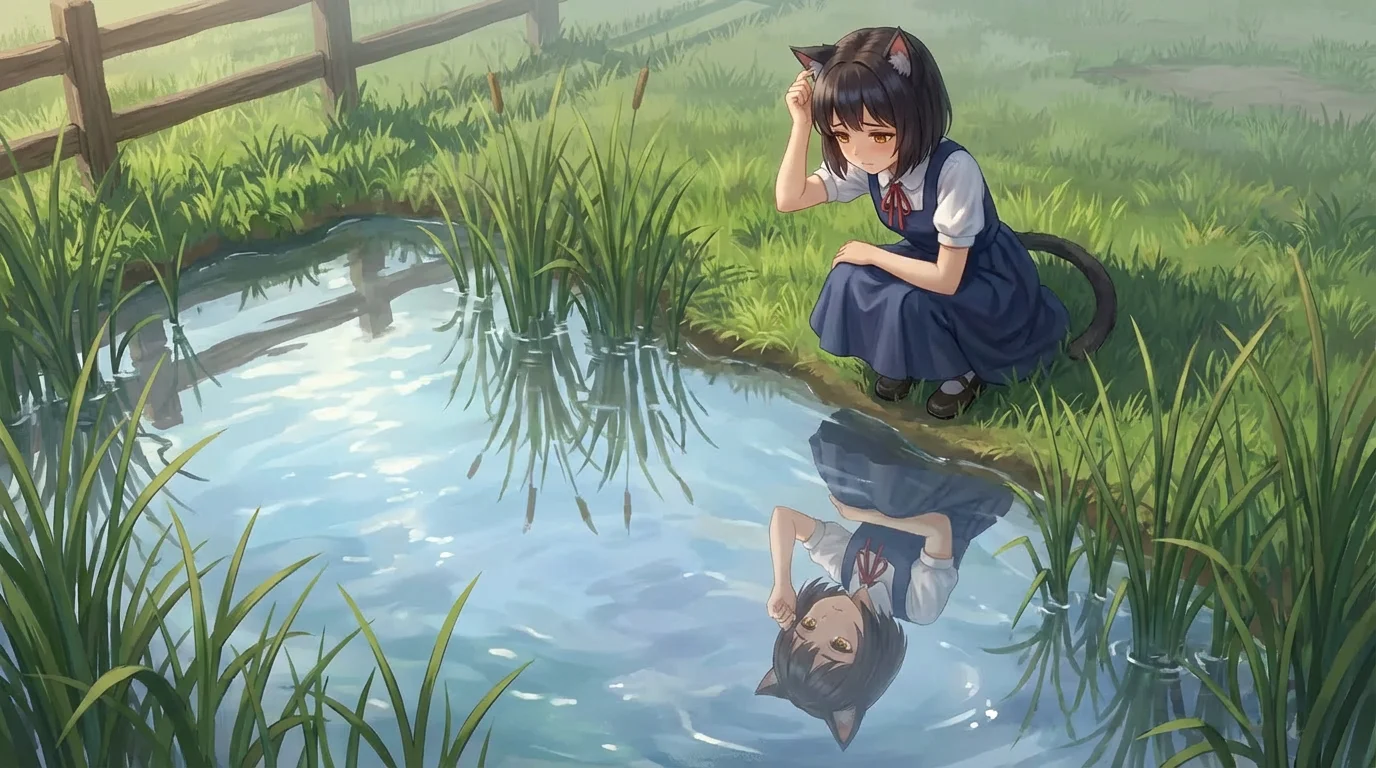 Illustration for: A Lonely Reflection