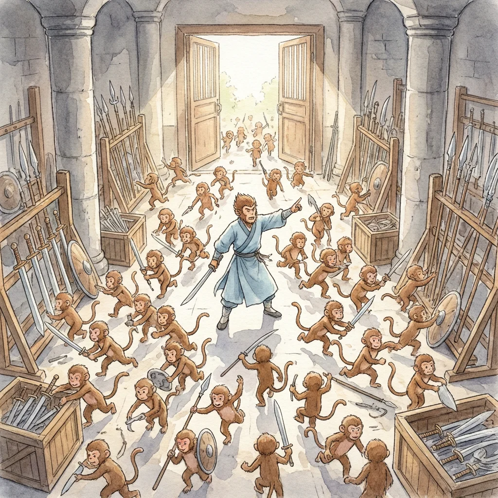 Illustration for: 分身搬运