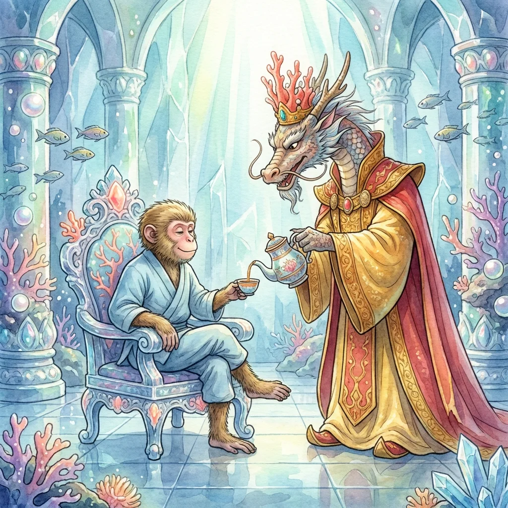 Illustration for: 东海龙王