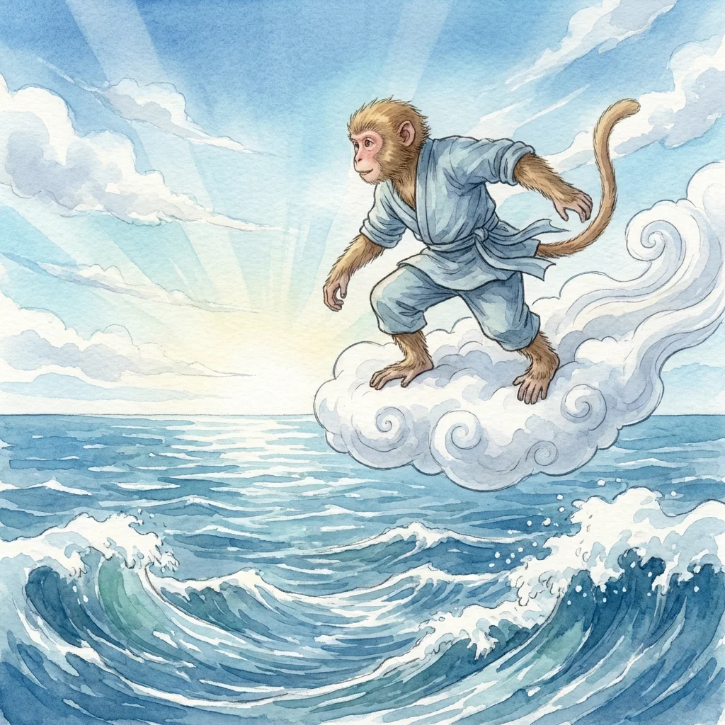 Illustration for: 腾云驾雾