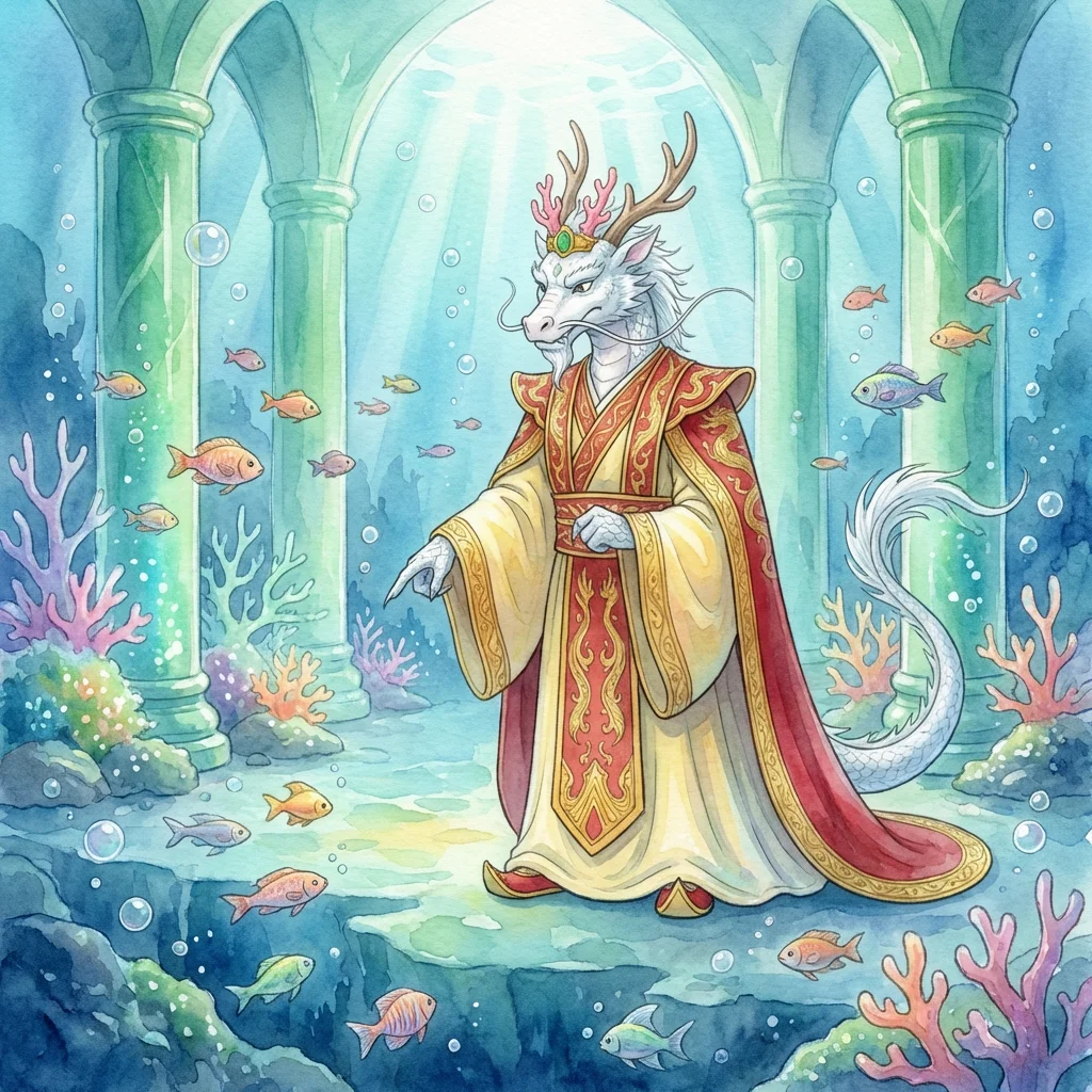 Illustration for: 大禹治水定江海