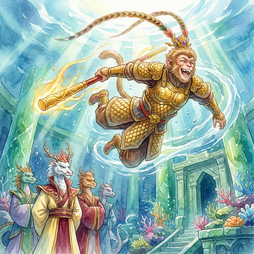 Illustration for: 金甲穿戴显威风