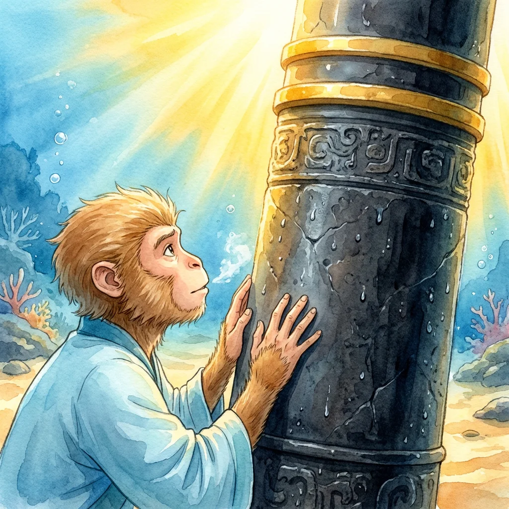 Illustration for: 手摸定海神珍铁