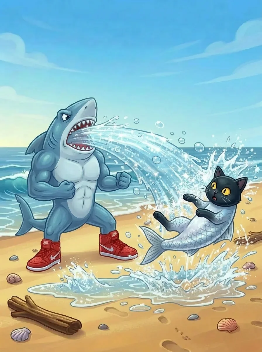 Illustration for: 超级水柱