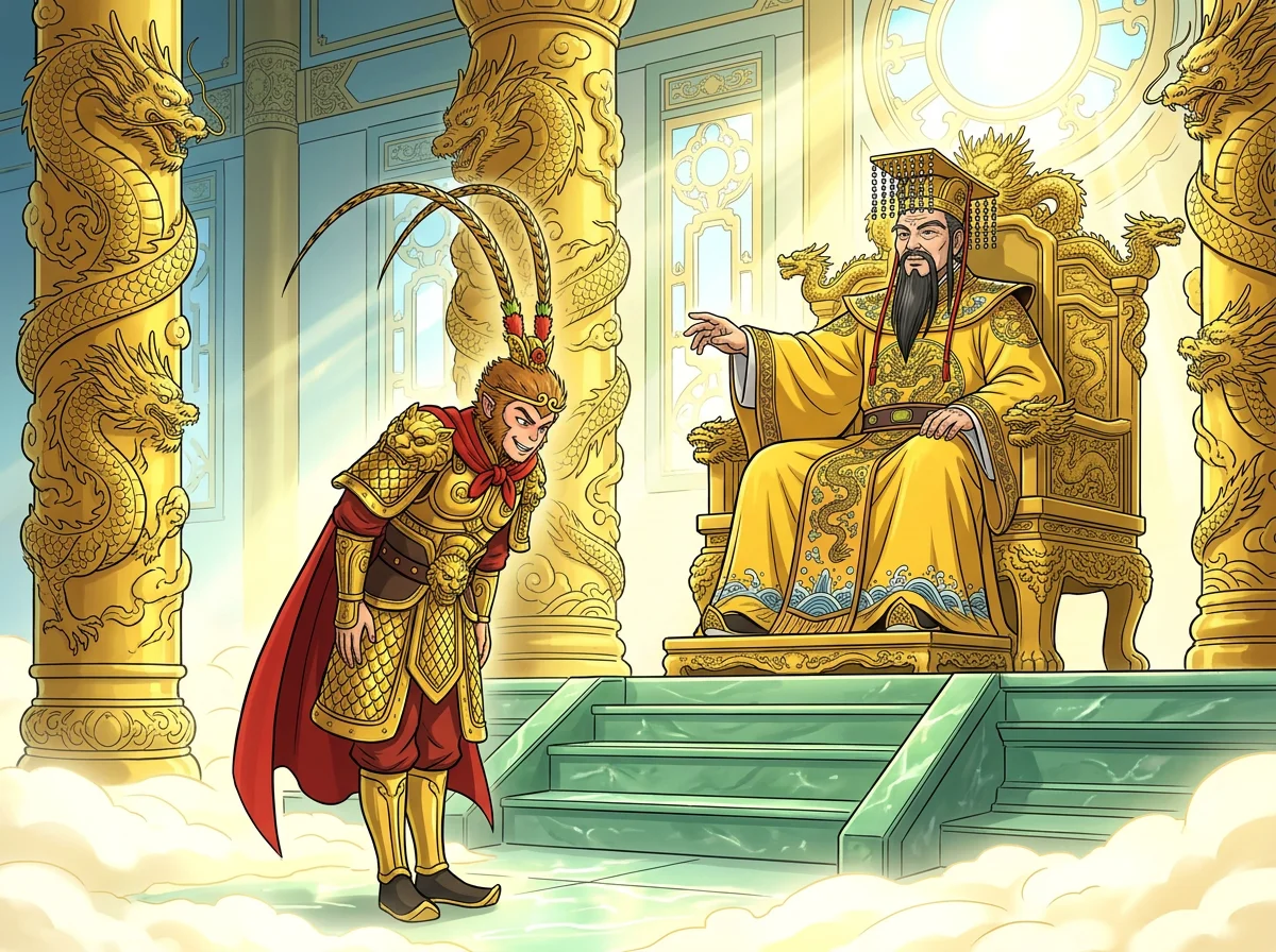 大圣闹天宫 kids picture book cover