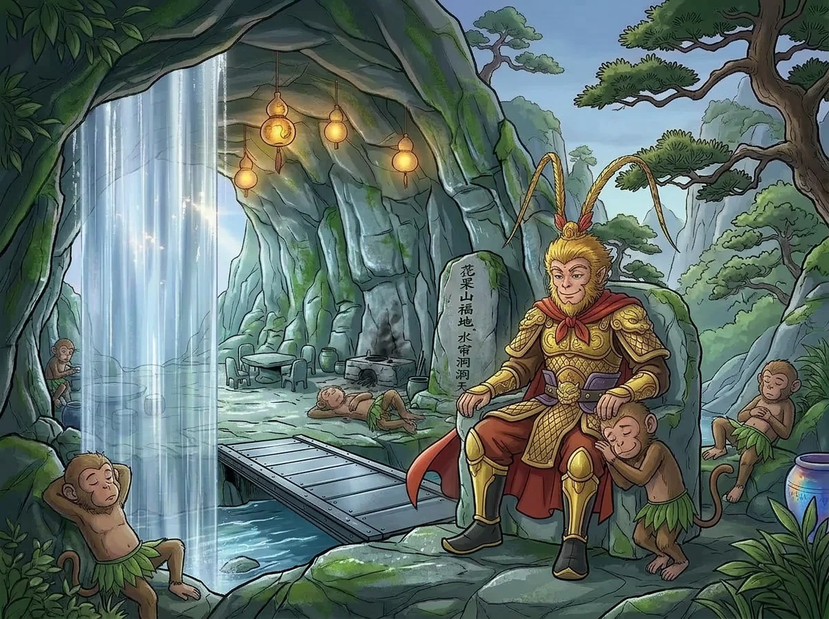 Illustration for: 得胜回洞