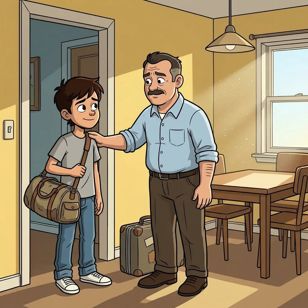 Illustration for: 远赴他乡