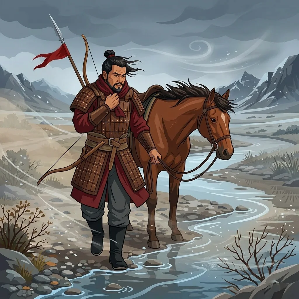 Illustration for: 水寒风似刀