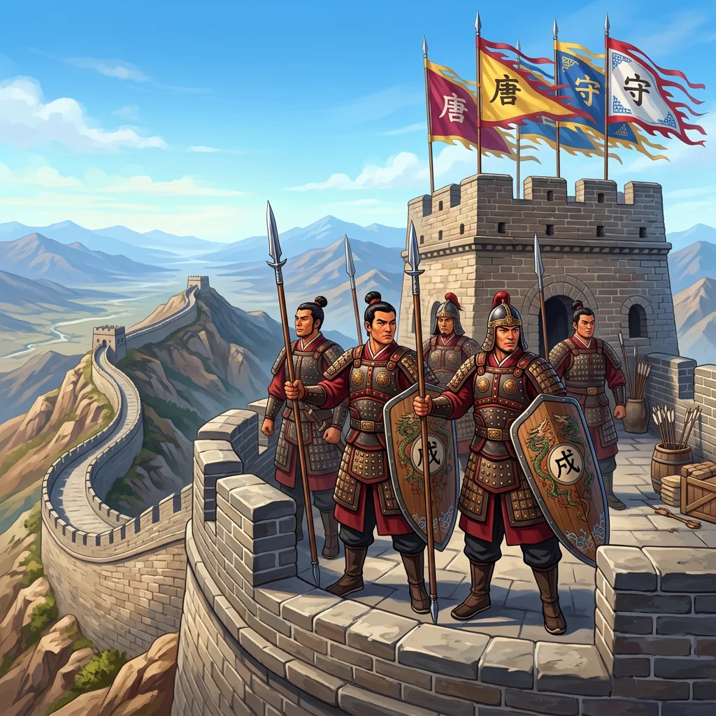 Illustration for: 昔日长城战