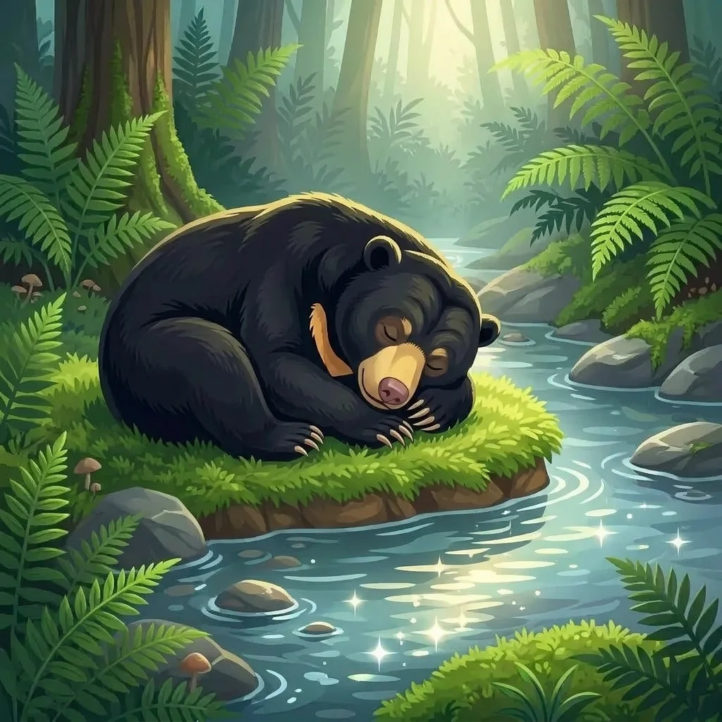 Illustration for: Curled into a Ball