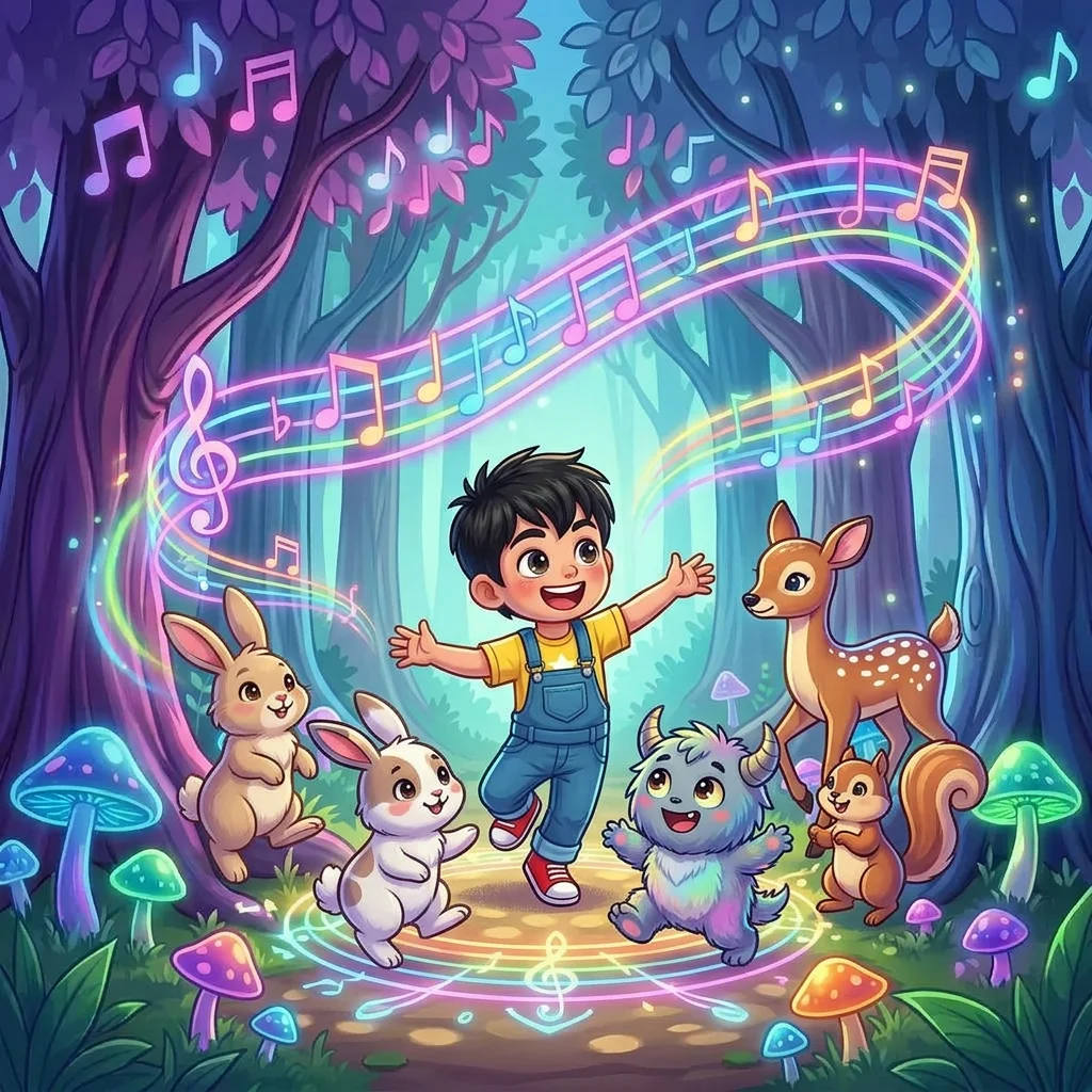 Illustration for: 森林大联欢