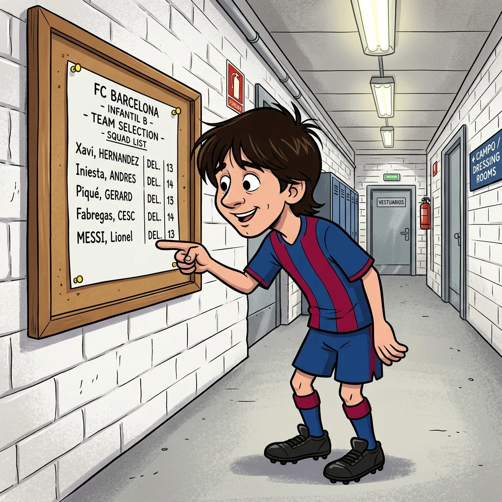 Messi's First Goal and the Long Road Back kids picture book cover