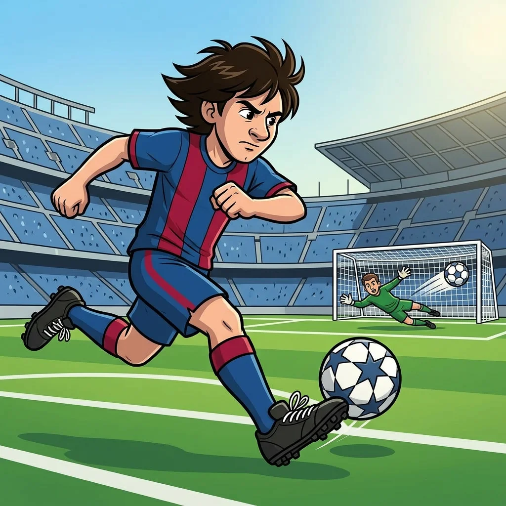 Illustration for: The First Goal