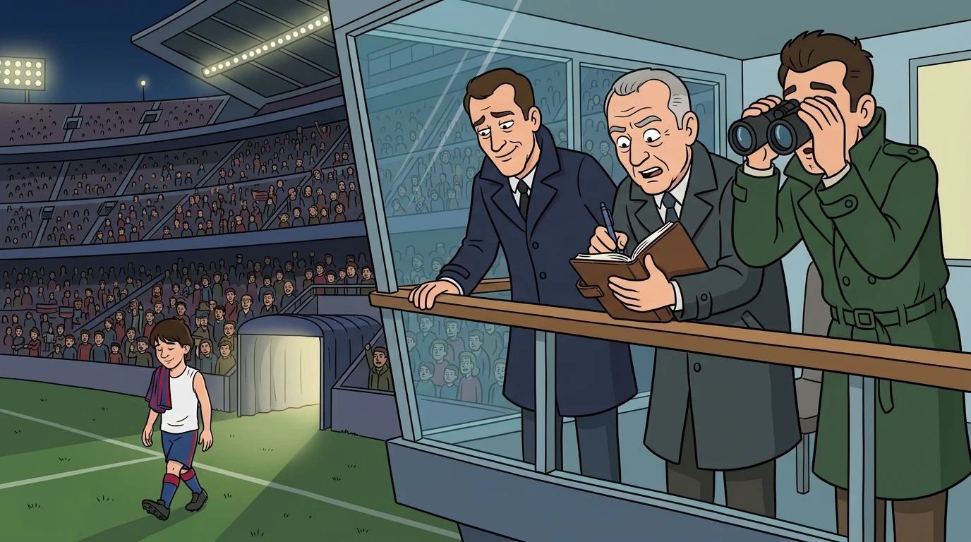 Illustration for: 注视目光