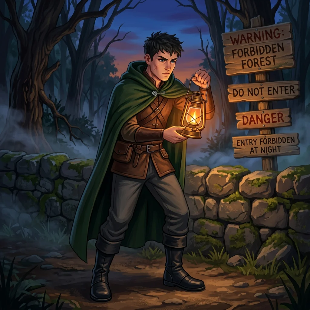 Illustration for: 冒險者的決心